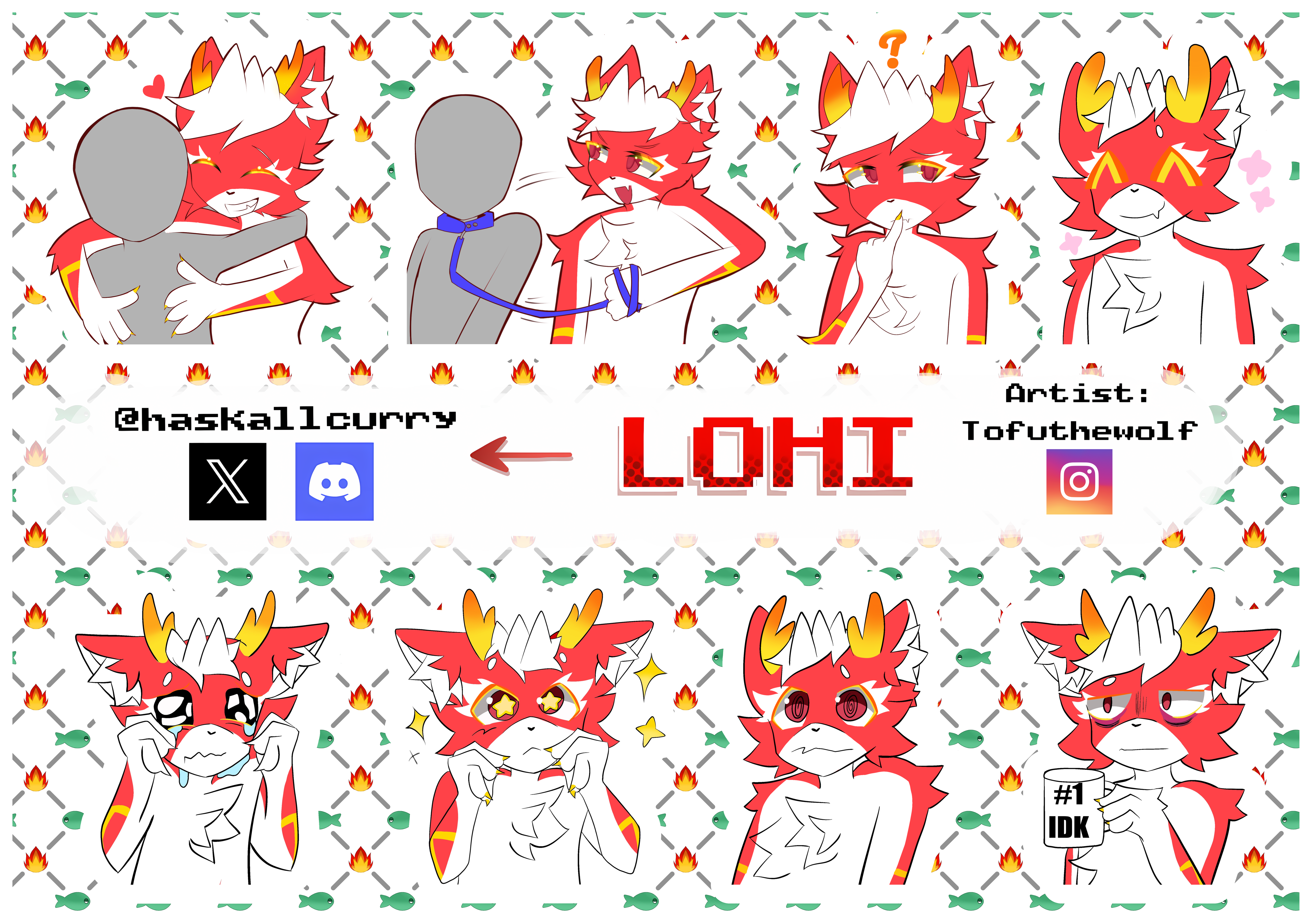 Lohi sticker pack